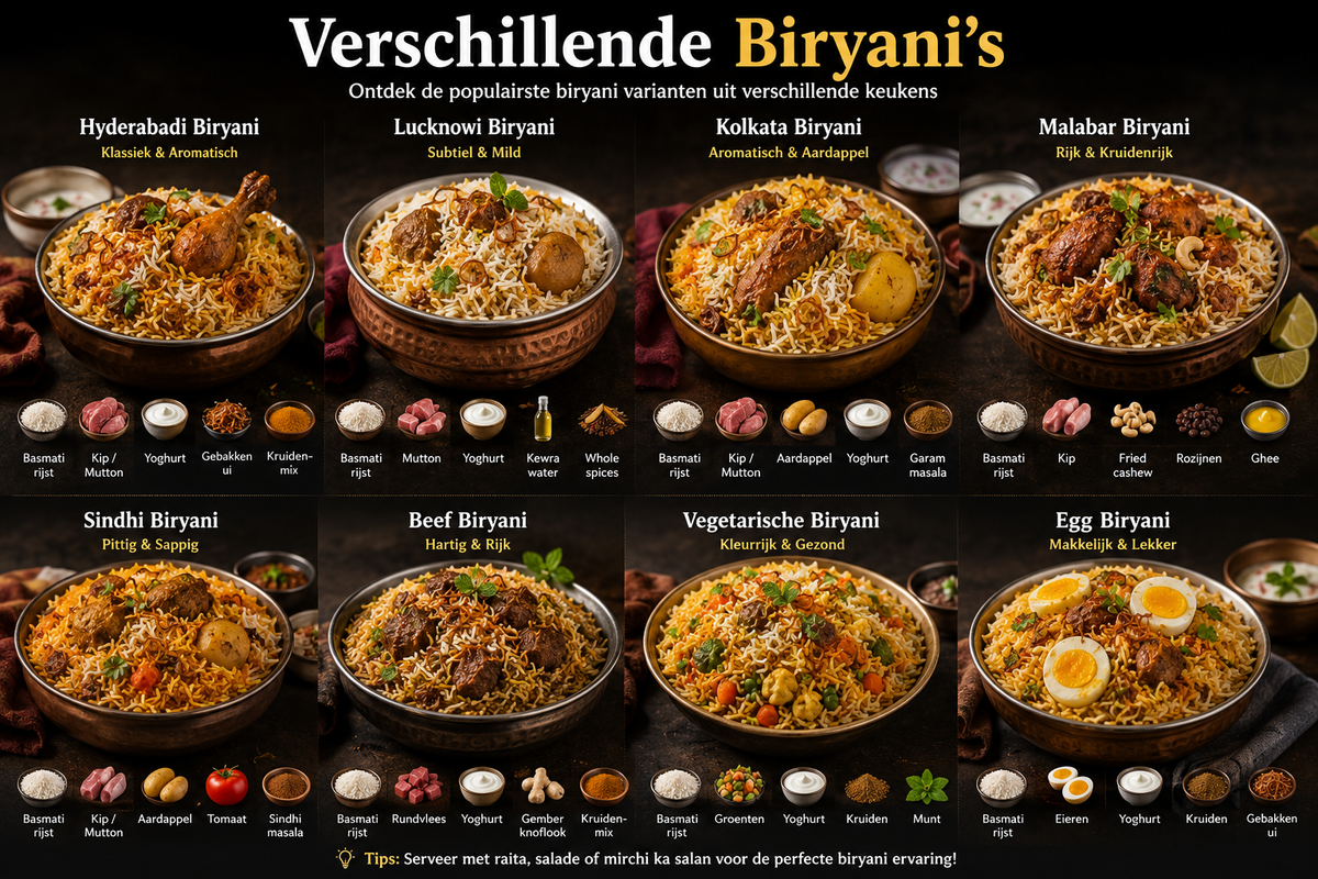 Biryani uitgelegd: geschiedenis, soorten en hoe je zelf biryani maakt