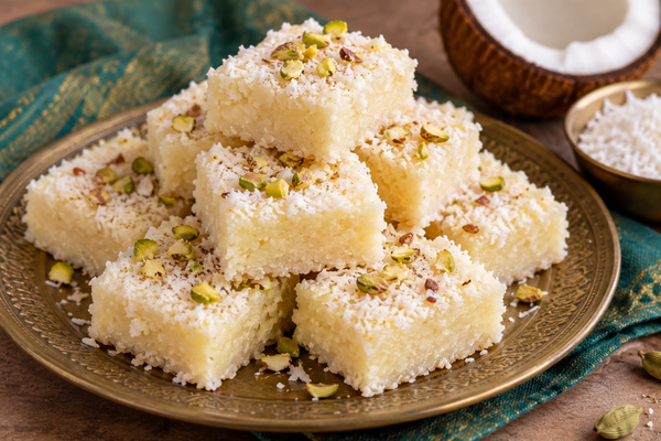 Kokos Barfi