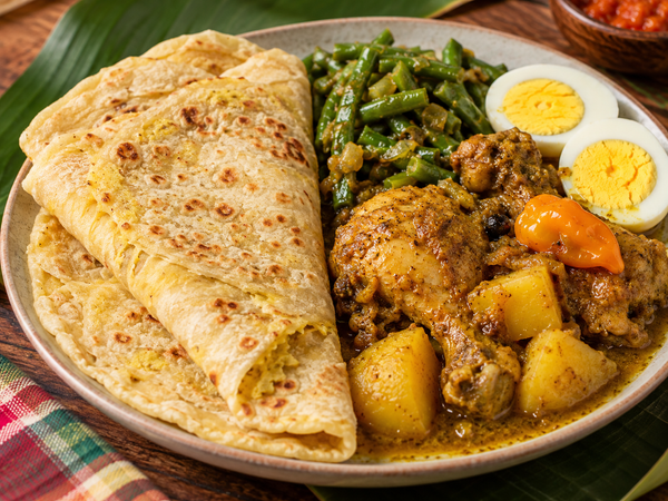 Surinaamse Roti met Kip