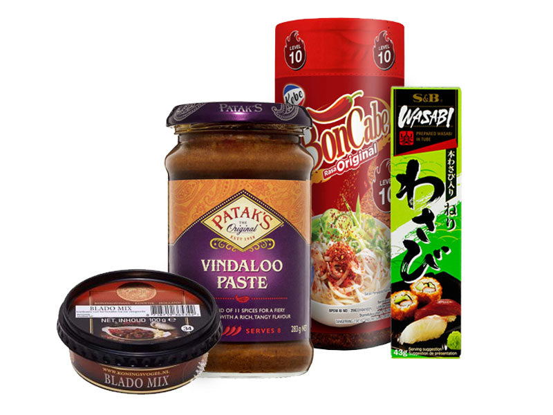 Soepen, sauzen, kruiden, olie