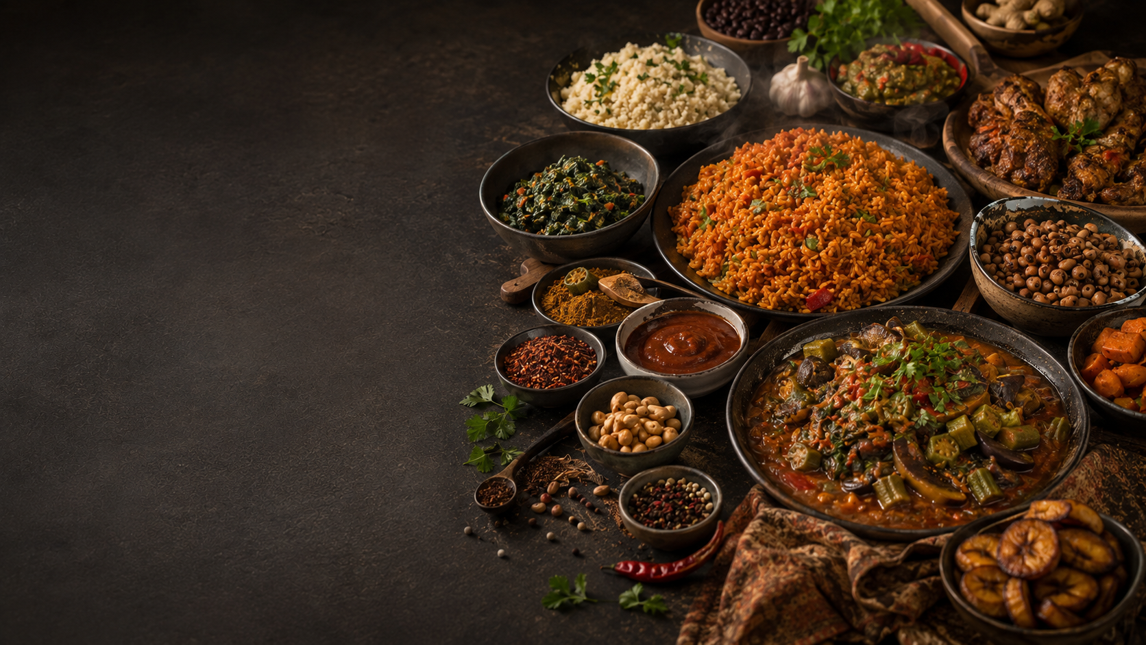 Afrikaanse gerechten en ingrediënten