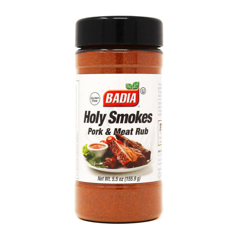 Badia Holy Smokes Pork & Meat Rub 5.5oz / 155.9g