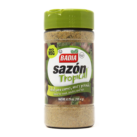 Badia Sazon Tropical green 6.75oz/191gr