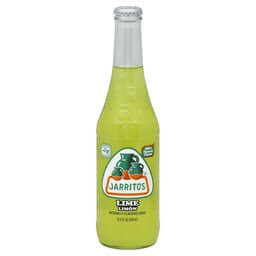 Mexicaanse frisdrank limoen Jarritos 370ml glazen fles