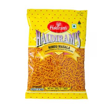 Nimbu masala snackmix Haldiram 200g zak
