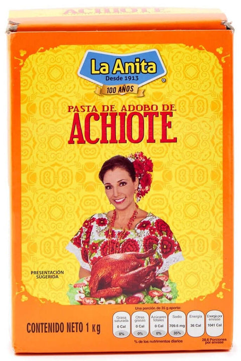 La Anita 1Kg Achiote Pasta