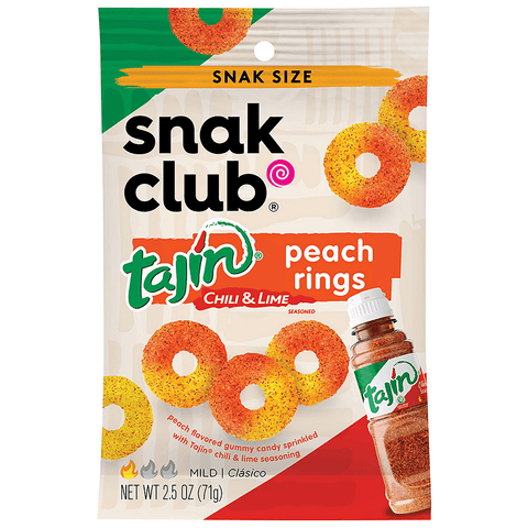 Snak Club Peach Rings 71g
