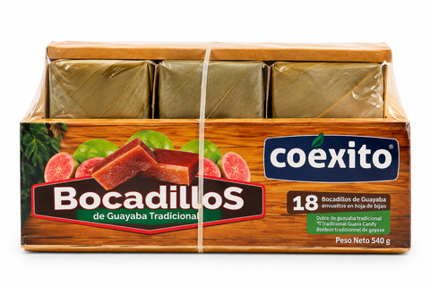 Coexito Bocadillo Veleño in Bijao-blad 18 stuks 540g