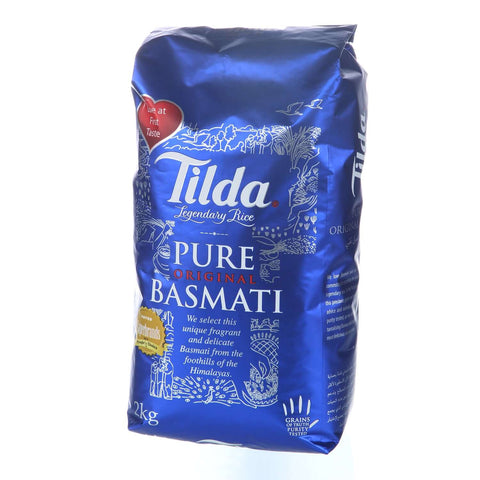 Basmati rijst Tilda 2kg zak