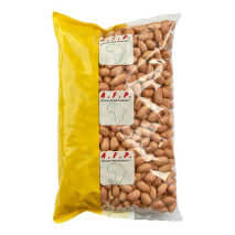 Ongebrande pinda's met vel AFP 800g zak