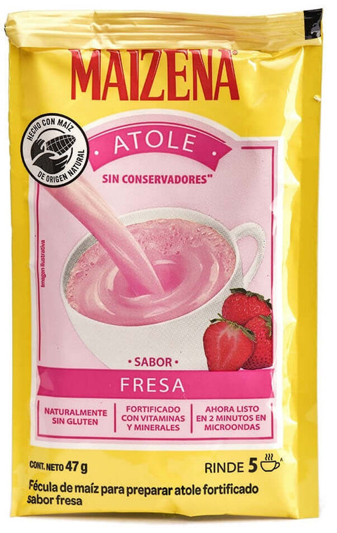 Atole Maizena Fresa 45g