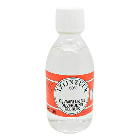 Schoonmaakazijn azijnzuur 80% 250ml fles
