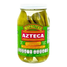 Hele nopales cactusbladeren Azteca 460g pot