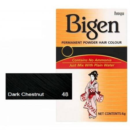 Poederhaarverf Bigen dark chestnut 48
