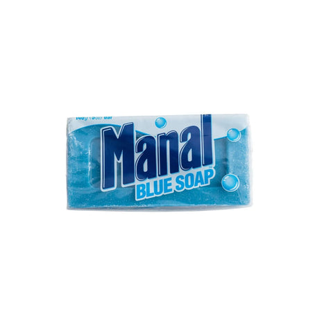 Blauwe huishoudzeep Manal 150g