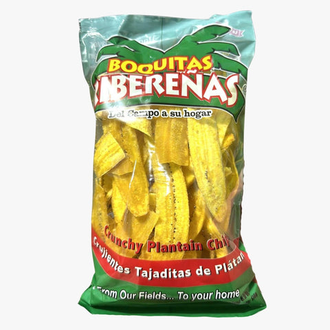 Boquitos Riberenas Plaintain chips 170g