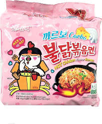 Buldak Hot Chicken Flavour Carbonara Ramen 1 pack
