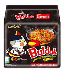 Buldak Hot Chicken Flavour Ramen 5 pack