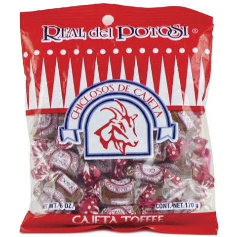 Candy Real Del Potosi Chicloso Cajeta 170g