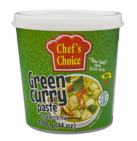 Chef's Choice geen Curry Paste 400g