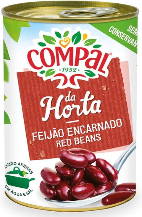 Compal Feija Encarnado / Red Beans 845g