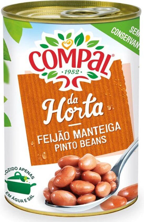 Compal Feijao Manteiga / Pinto Beans 845g