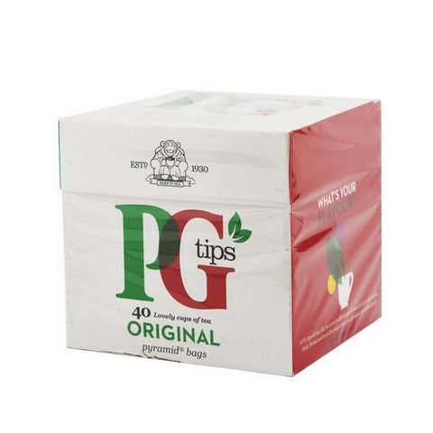 PG Tips zwarte thee 40 theezakjes doos