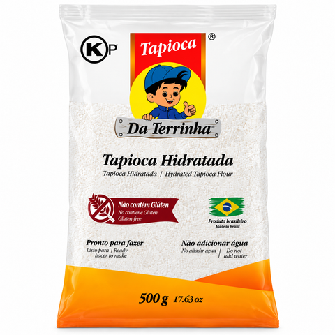 Tapioca hidratada Da Terrinha 500g