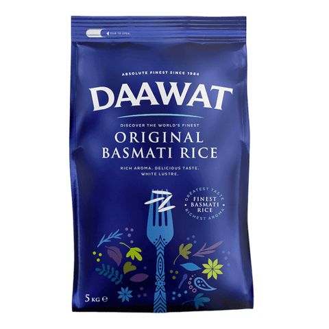 Daawat Original basmati rijst 5kg zak