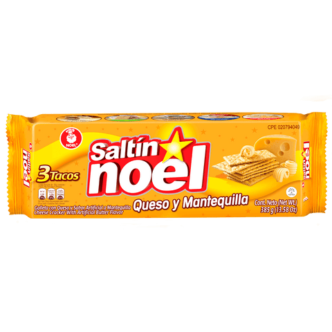 Saltín Noel queso kaascrackers 385g
