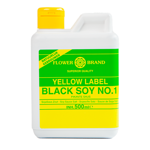 Flower Brand Yellow Label Black Soy 500ml