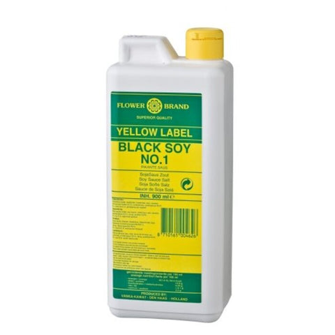 Flower Brand Yellow Label Black Soy 900ml
