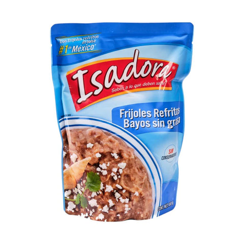 Isadora Frijoles Bayos Refritos Sin Grasa 430g