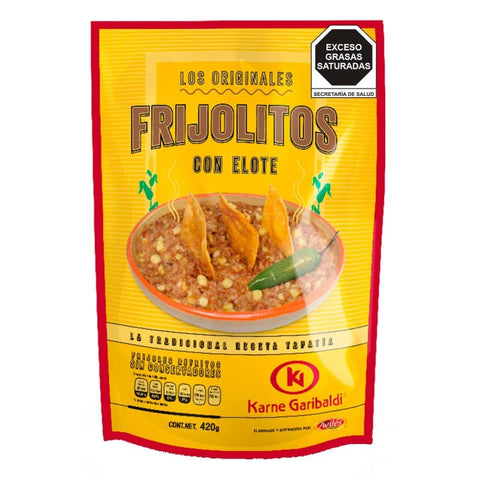 Pinto bonen met witte maïs Garibaldi 420g blik