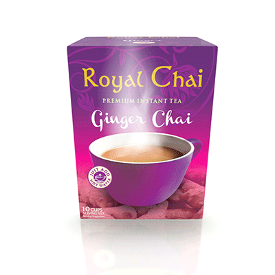 Instant gemberchai Royal Chai gezoet doos