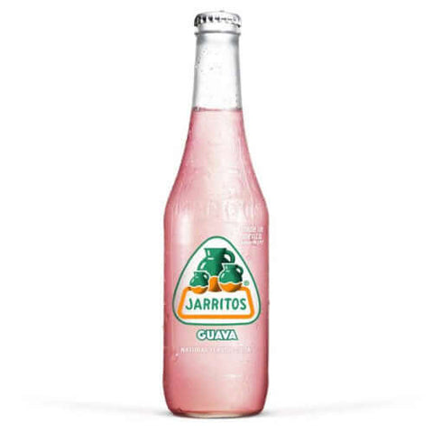 Jarritos guave frisdrank 370ml glazen fles