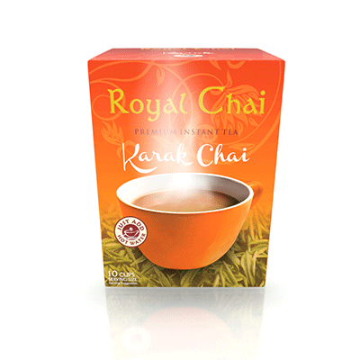 Instant karak chai Royal Chai gezoet doos