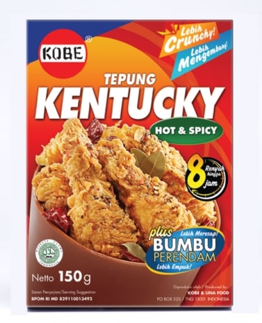 Kobe Kentucky Hot Krokante Bakmix 150g