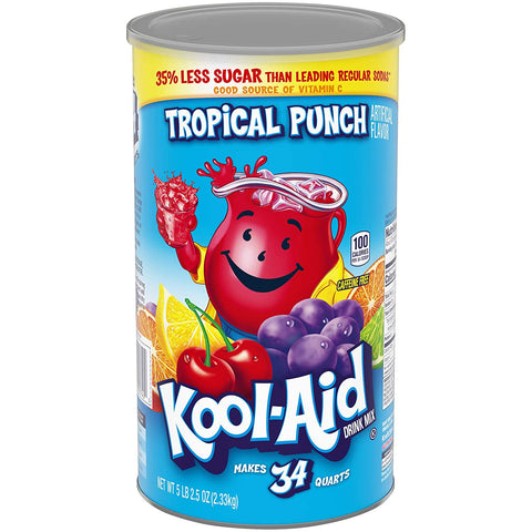 Kool-Aid Tropical Punch drankmix 2,33kg verpakking