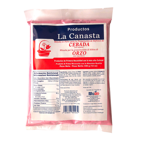 La Canasta cebada gerstdrankmix 340g