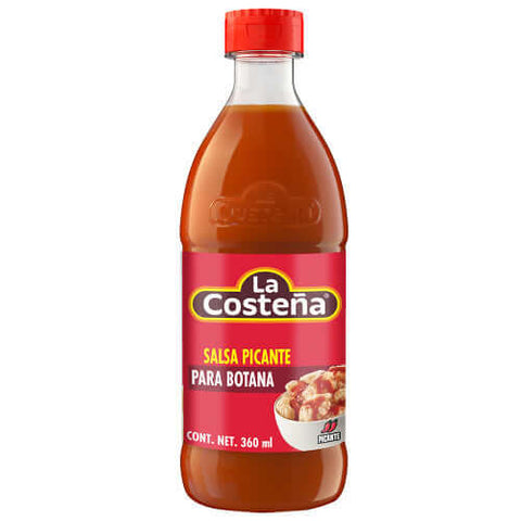 Pittige saus salsa picante La Costeña 370ml fles