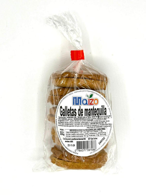 Boterkoekjes galletas de mantequilla Maizo 230g