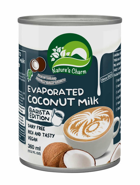Nature’s Charm Geëvaporeerde Kokosmelk Barista 360ml