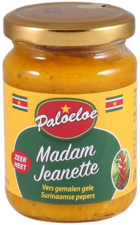 Paloeloe Sambal Madam Jeanette geel 200g