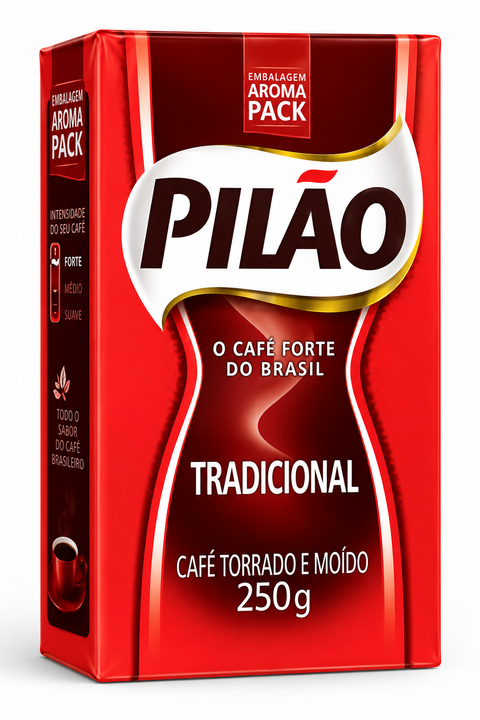 Pilão Café Tradicional gemalen koffie 250g