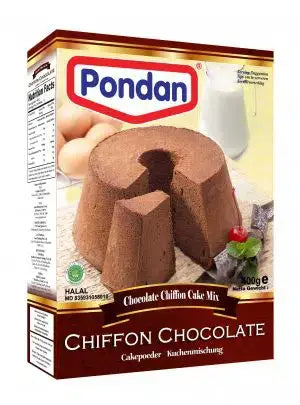 Cakemix chiffon chocolade Pondan 400g doos