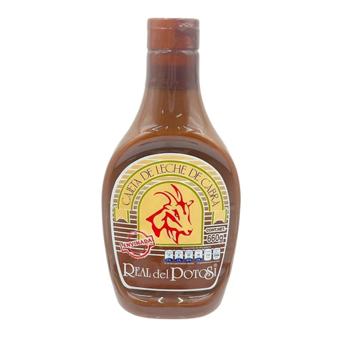 Real del Potosí Cajeta Envinada karamelsaus knijpfles 660g
