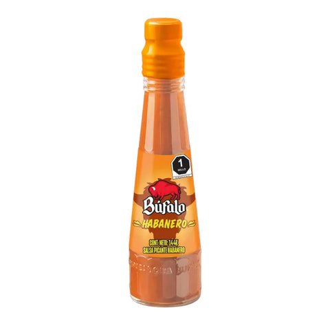 Habanero hot sauce Búfalo 150g fles