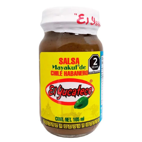 El Yucateco Mayakut habanero saus 105ml fles