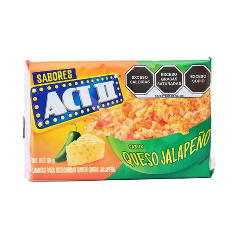 Magnetronpopcorn jalapeño ACT II 89g